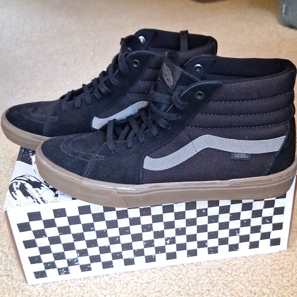 Vans BMX Size 12 Black Sk8 High